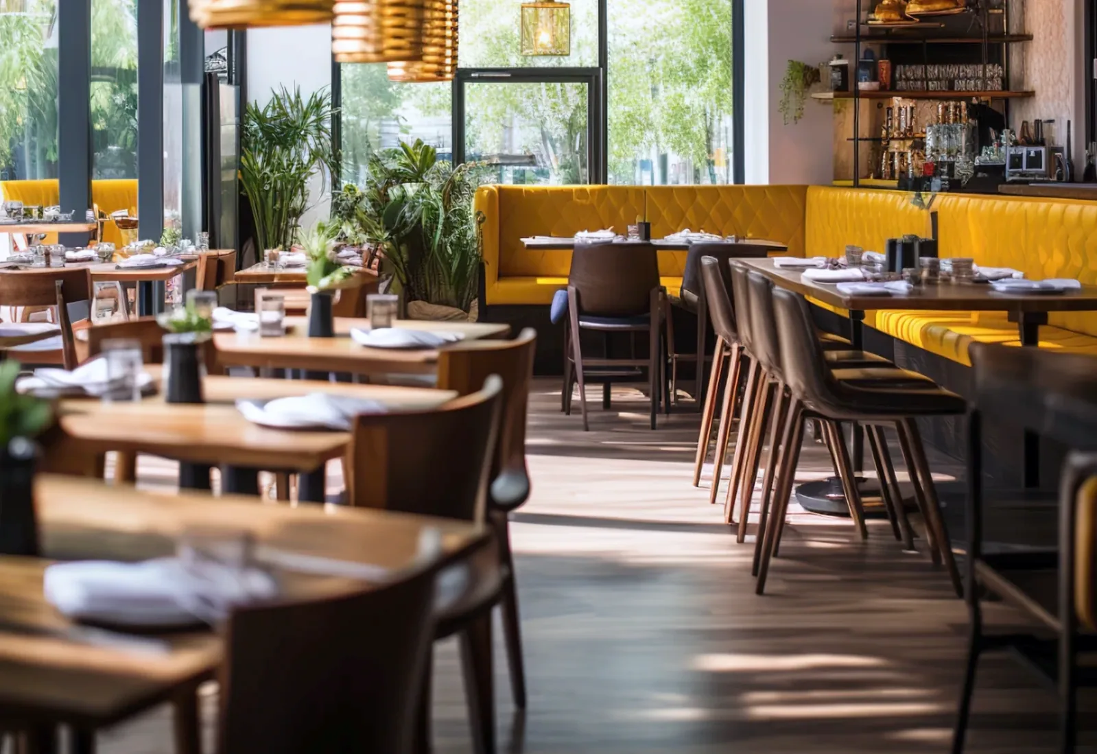 Restaurants and cafes